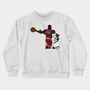 Michael Jordan One Hand Palm Away From Gary Payton - Chicago Bulls Crewneck Sweatshirt